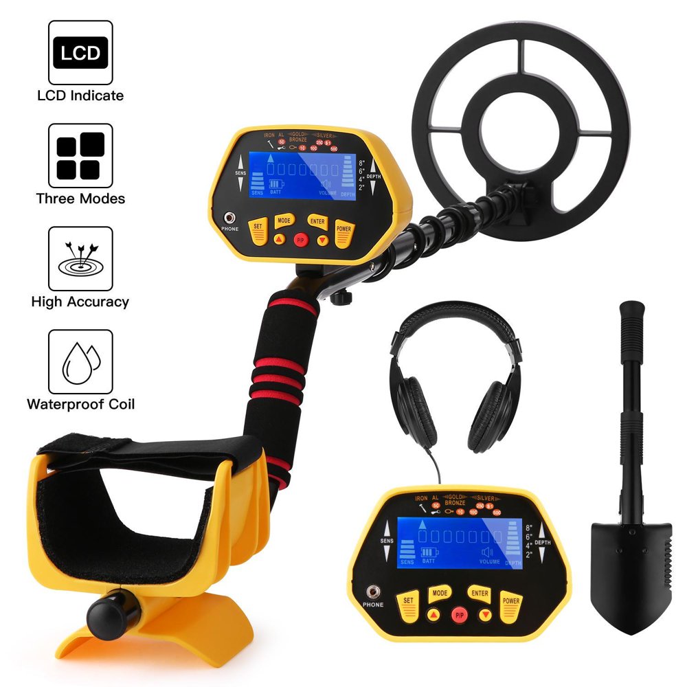 Coocheer Metal Detector Waterproof Gold Digger for Adults Kids Treasure