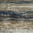 thumbnail image 5 of 7' x 11'  Viscose Ivory or Blue Area Rug, 5 of 5