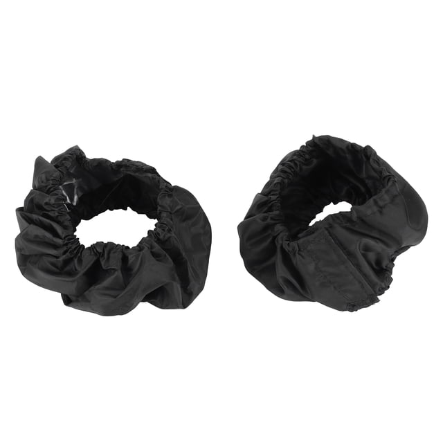 2 uds funda para rueda de cochecito tela Oxford a prueba de polvo Protector de neumáticos para cochecito infantil (para una gran rueda de 18 a 25 cm de diámetro)