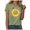 AG, variant on Women's T Shirts Dragonfly Sunflower Print T-Shirt Crew Neck Tops Summer Dressy Casual Blouses