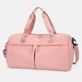 thumbnail image 1 of Bolsa De Ejercicios Oxford Fitness Bag Bolsas de gimnasio portátiles de gran capacidad para hombres y mujeres (rosa) Sywqhk Para Estrenar, 1 of 9