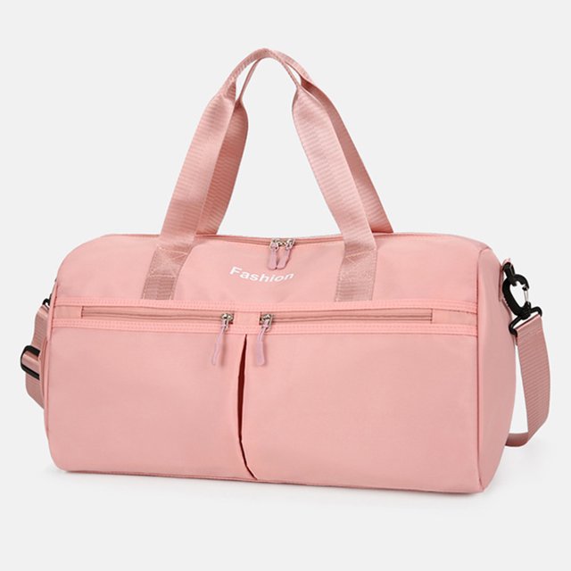 Bolsa De Ejercicios Oxford Fitness Bag Bolsas de gimnasio portátiles de gran capacidad para hombres y mujeres (rosa) Sywqhk Para Estrenar