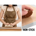 thumbnail image 5 of Zulay Kitchen Baking Mat 2 Pack Reusable Silicone Baking Sheet Nonstick - Light Gray, 5 of 6