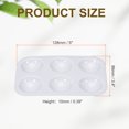 thumbnail image 2 of 6 Pack Wells Rectangular Plastic Paint Palette Tray Painting Pallet Holder, 2 of 6
