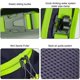 thumbnail image 3 of Bolsa de ciclismo YONGSHENG Mochila de senderismo al aire libre Bolsa de hombro de bicicleta a prueba de salpicaduras gran capacidad, 3 of 5
