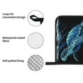thumbnail image 4 of Balery Ocean Turtle Pattern Oven Mitts and Pot Holders 4 pcs Set, Kitchen Oven Glove High Heat Resistant 500℉ Oven Mitts with Non-Slip Silicone Surface, 4 of 6