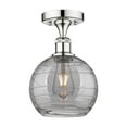 thumbnail image 5 of Innovations Lighting - Athens Deco Swirl - 1 Light Semi-Flush Mount In, 5 of 7