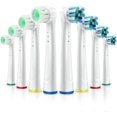 thumbnail image 1 of czcpp-8 Pack Replacement Toothbrush Heads Compatible with Oral B Braun,Professional Electric Toothbrush Heads for Oral B Replacement Heads Refill Pro 500/1000/1500/2000/3000/3757/5000/7000, 1 of 4