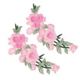 thumbnail image 1 of Pegatina de tela, parche bordado de flores de algodón, parche bordado de bricolaje, parche bordado de flores, el mejor en su clase, 1 of 14