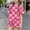 Hot Pink, variant on Amidoa Girls Summer 2 Piece Outfits Floral Cute Short Sleeve and Elastic Waist Shorts Kids Clothing Set Purple Size Purple Size 14