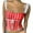 Red, variant on Youmylove Womens Summer Tops Plaid Crop Top Square Neck Lace Trim Gingham Tank Top Spaghetti Strap Shirt Going Out Corset Tops Casual Beach Clothes