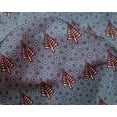 thumbnail image 4 of oneOone Silk Tabby Navy Blue Fabric Tree & Geometric Block Fabric For Sewing Printed Craft Fabric By The Yard 42 Inch Wide, 4 of 4