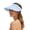 Blue, variant on Wide Brim Sun Hat Boho Beach Outdoor Summer UPF Breathable Design Travel Accessory, Blue