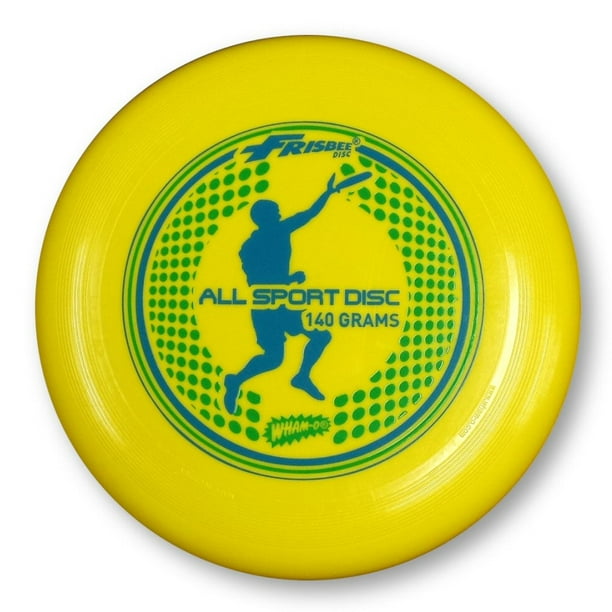 WhamO All Sport 140g Yellow Frisbee Flying Disc