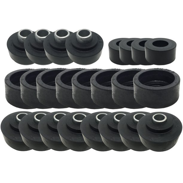 Auto Pro USA BM1003 Body Mount Kit; 19651966 Chevy Impala Sedan Hard