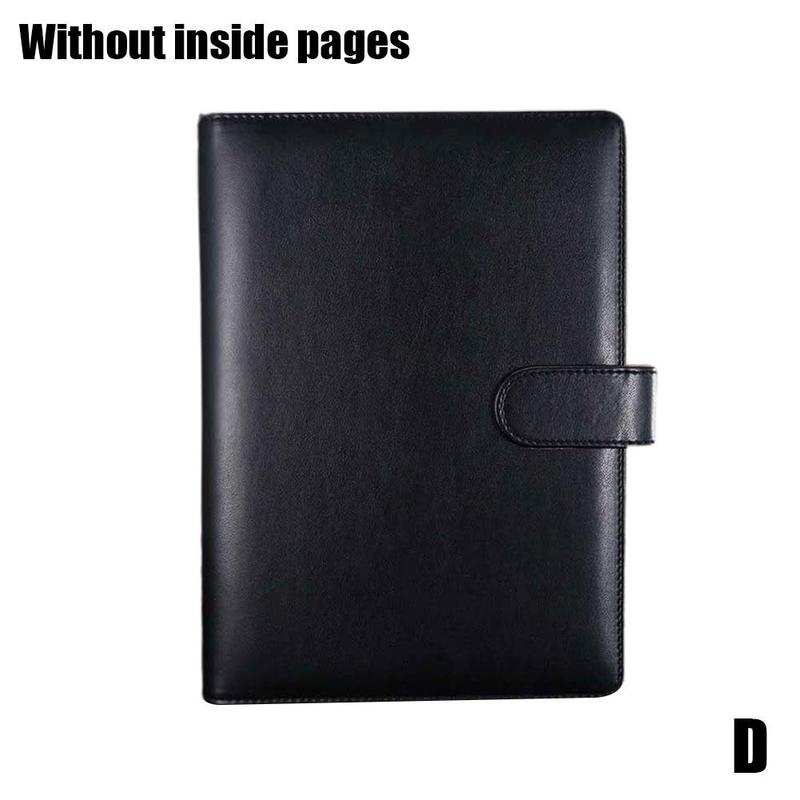 A5/A6 Leather LooseLeaf RingBinderNotebook Macaron Colour Diary