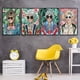 thumbnail image 5 of Set de pósteres de arte de los 80 a la moda para niñas doradas para decoración de habitaciones, 5 of 7