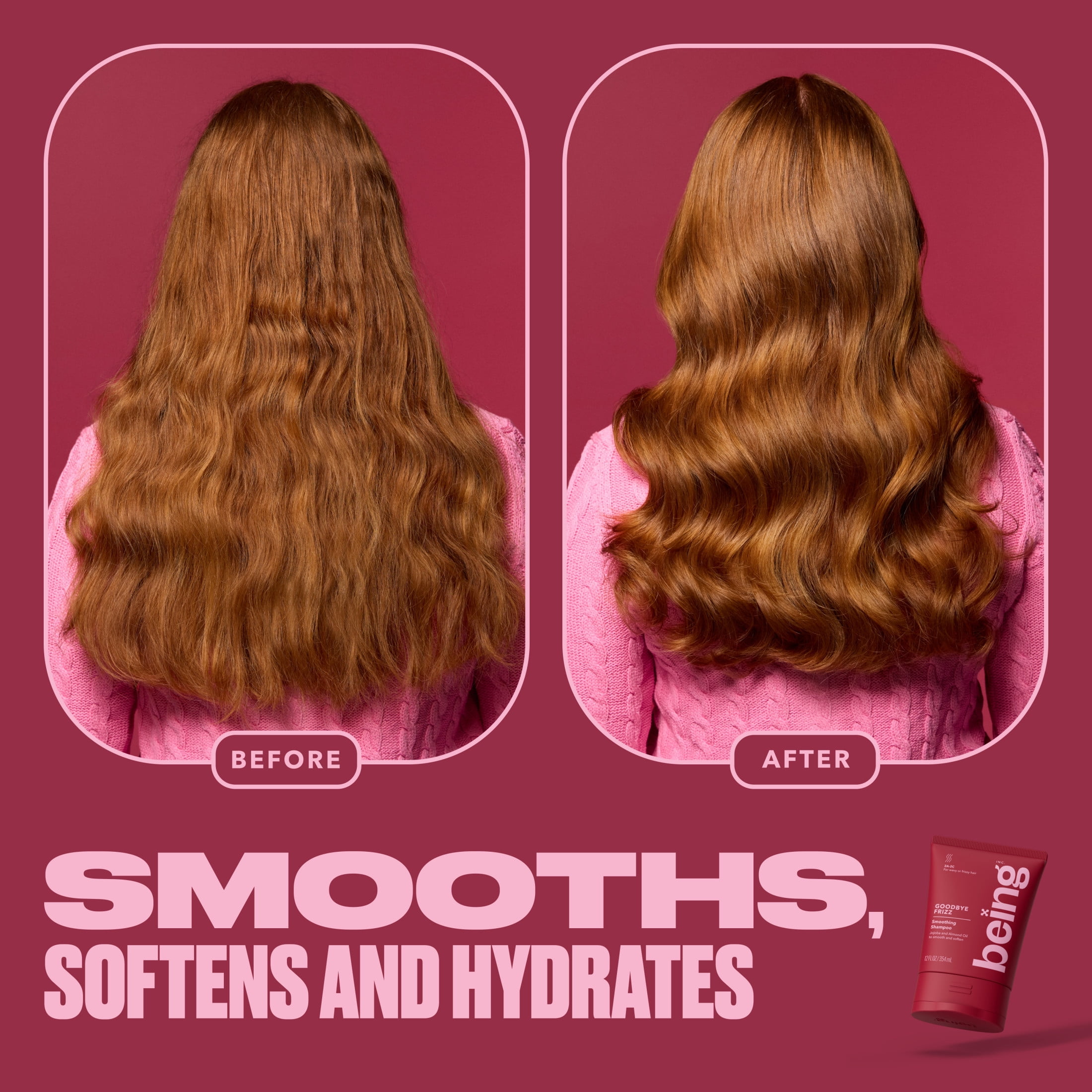 being Shampoing Lissant GOODBYE FRIZZ 354mL