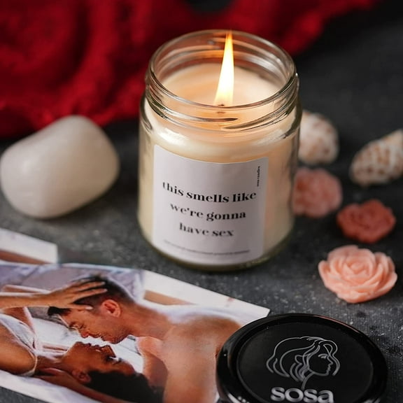 Smells Like - Highly Scented Aroma Candles For Bedroom Decor | Scented Candles For Bedroom Decoration | Honeymoon Candle | Girlfriend Gifts | Boyfriend Gifts | Husband Gifts | Wife Gifts
