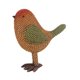 thumbnail image 3 of Figura de pájaro Estatua de pájaro Accesorios Suerte Gran regalo Escultura decorativa para Amarillo, 3 of 9