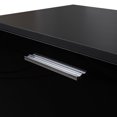 thumbnail image 2 of Kidkapers 63" TV Stand: Media Console with Open Shelves, for TVs Up to 70", Black, Living Room & Bedroom Storage, 2 of 5