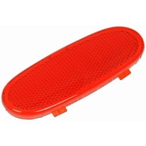 Dorman 74378 Door Reflector Front for Specific Chrysler / Dodge Models, Red