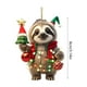 thumbnail image 3 of Colgantes Decorativos de Acrílico 2D con Animales Navideños para Espejo Retrovisor de Coche, Ideales para Decoraciones Navideñas., 3 of 6