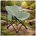 thumbnail image 3 of Silla Para Camping Playa Pesca Plegable De Lona Impermeable Verde, 3 of 5
