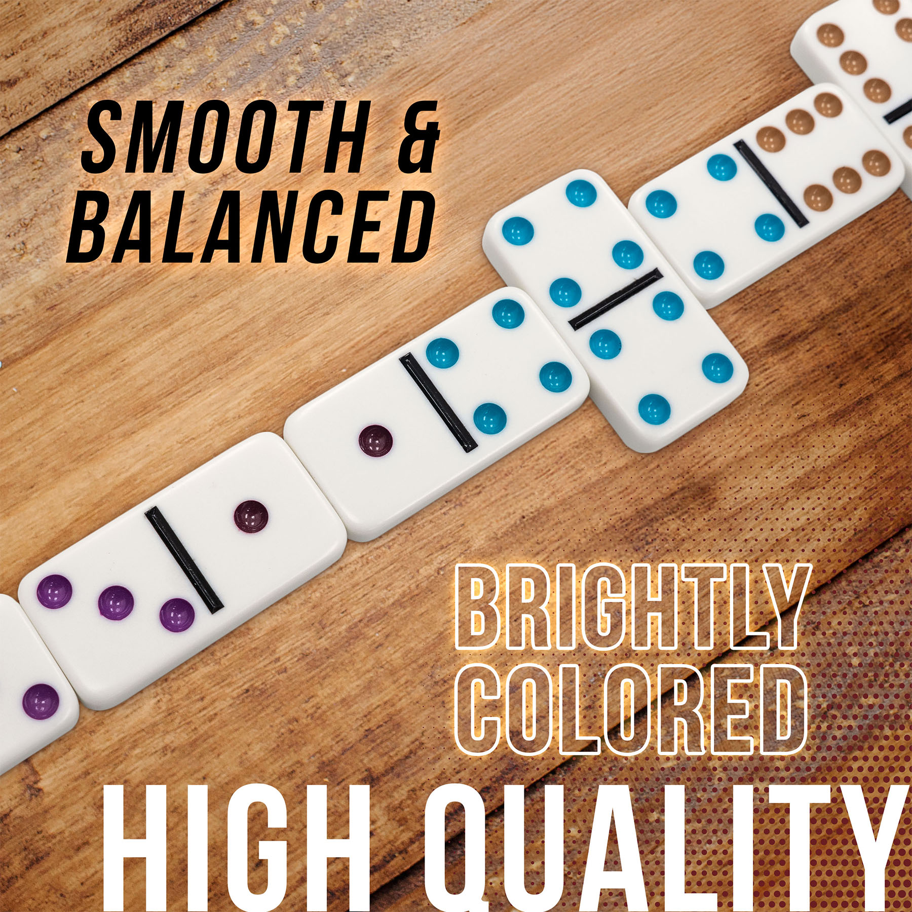 Spinner The Game of Wild Dominoes by University Games photo 4