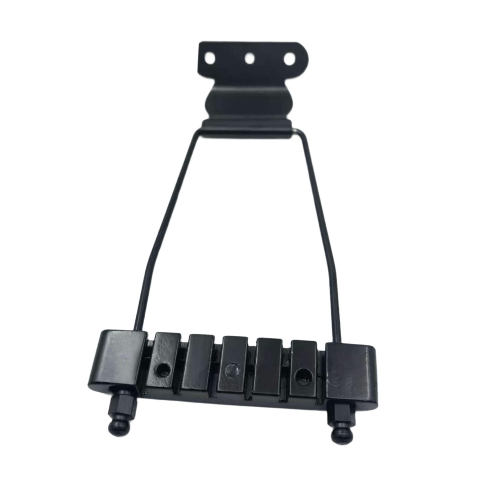 Tailpiece Bridge Guitar Pull Board Stable Metal Design Compatible with Semi Hollow Body Jazz Guitar