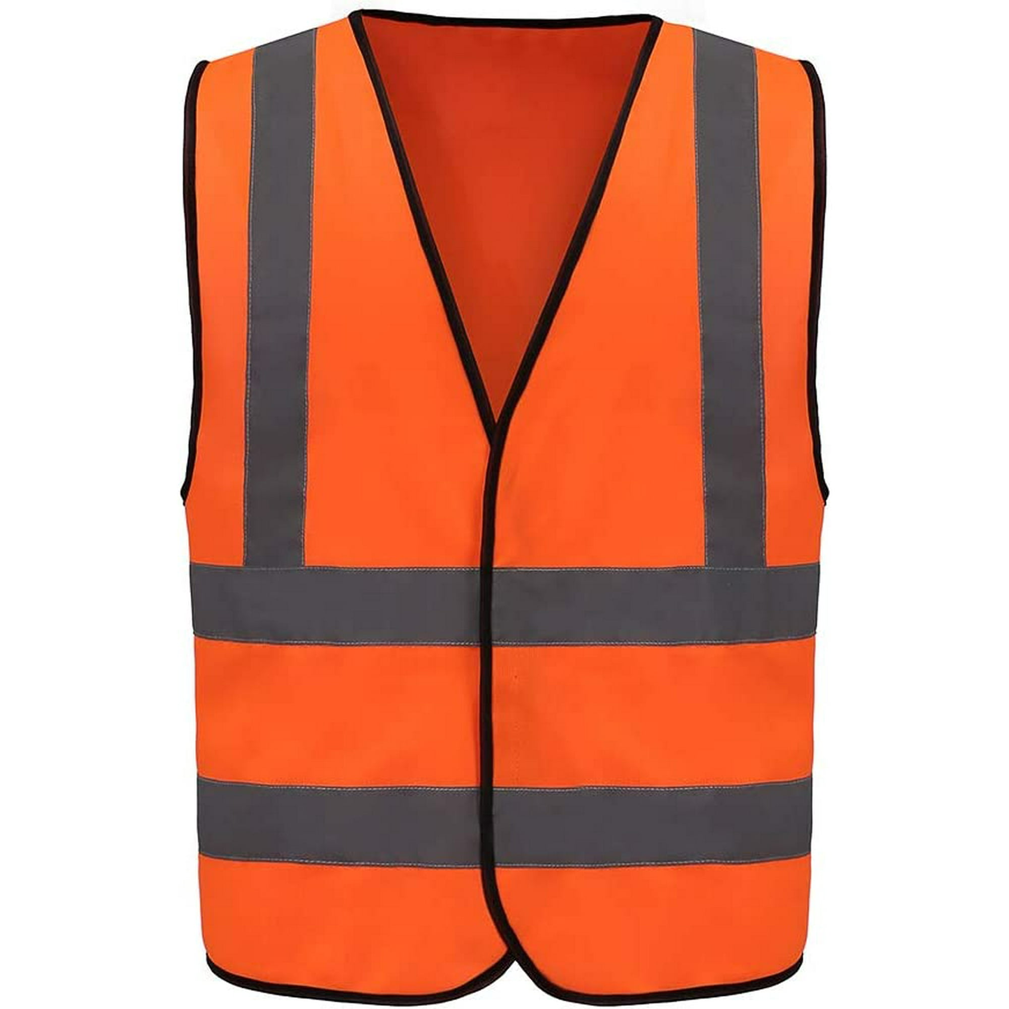 Reflective Safety Vest Orange Reflective Vest High Visibility Conforms to the Standard
