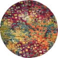 thumbnail image 2 of Rugs.com Sevilla Collection Rug – 8 Ft Round Multi Medium Rug Perfect For Kitchens, Dining Rooms, 2 of 9