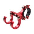 thumbnail image 2 of Gancho eléctrico para motocicleta, multifuncional, accesorio para bicicleta, de aleación de aluminio, soporte universal simple para casco, colgador de Rojo, 2 of 8