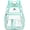 Green, variant on Mygreen Clear Backpack for womens Backpacks Elementary Bookbags Middle women bags Women Casual Daypack-Light Blue