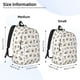 thumbnail image 2 of Easygdp Pugs Mochila de Lona Resistente para Laptop, Compatible con Laptops de 15 a 17 pulgadas, Ideal para Escuela, Trabajo y Viajes-Medium, 2 of 5