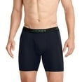 thumbnail image 2 of Jockey Men's Lightweight Cotton Blend 7" Long Leg Boxer Brief - 4 Pack, 2 of 4