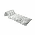 thumbnail image 4 of Vineyard Floor Pillow Lounger Cover, Hand Drawn Sketchy Fruits Summer Ripe Simplistic Farmers Graphic Art, Nap Mat Printed Fabric Case for 5 Pillows, 88" x 36", Grey White, by Ambesonne, 4 of 5