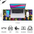 thumbnail image 5 of Long Mouse Pads for Desk,Colorful PopArt Dinosaurs Pattern Desk Mats on Top Of Desks, Desk Mouse Pad Extra Large with 3mm Non-Slip Base and Stitched Edge for Gaming,Office,Work,Home 31.5"x11.8", 5 of 6