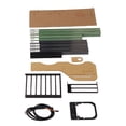 thumbnail image 1 of Bastidor de Caja para Placa Base de Computadora de Bricolaje, Chasis de Marco Abierto Soporte de PC de aluminio compatible con Atx M ATX ITX 7 Ranuras PCI Soporte apilable HDD, 1 of 7
