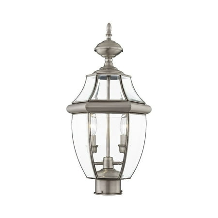 Livex Lighting Monterey 2 Light Outdoor Post Lantern