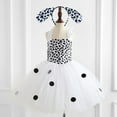 thumbnail image 2 of Robes pour Filles pour Enfant Filles Robe de Concours et de Fête Robe avec Motif Imprimé pour, 2 of 6