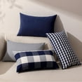 thumbnail image 7 of Pillow Covers,Lumbar Cushion Case | Soft Pillowcases with Envelope Closure | Wrinkle- Fade- Stain Resistant | Living Room Sofa Decor | Couch Waist Support, 7 of 7