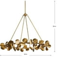 thumbnail image 2 of P400360-204-Progress Lighting-Laurel - 8 Light Chandelier In Modern Style-30 Inches Tall and 38 Inches Wide-Gold Ombre Finish, 2 of 7