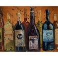 thumbnail image 3 of Monahan, Jodi 14x12 Black Modern Framed Museum Art Print Titled - Wine Enjoyed, 3 of 5