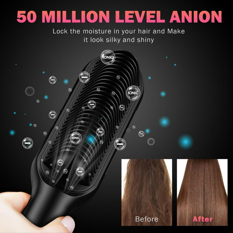 Miropure hair straightener brush warranty online