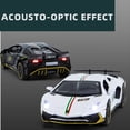 thumbnail image 6 of 1:32 Lambor Aventador SVJ LP780-4 Sports Car Model Toy Diecast Metal Scissor Doors Opened Simulation Sound Light Hobby Gifts, 6 of 9
