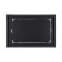 Essentials Border Chalkboard - 600 x 400 mm - Non-Magnetic Surface, Black MDF Frame