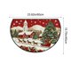 thumbnail image 2 of Decoraciones navideñas, adornos navideños, regalos navideños Alfombra navideña Puerta de entrada Felpudo semicircular Felpudo antideslizante absorbente para el hogar Felpudo a prueba de suciedad Felpu, 2 of 5