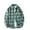 Green, variant on Lovzfmll Men's Long Sleeve Plaid Shirt, Collar Pocket Button Closure, Classic Check Pattern Top for Everyday Wear Yellow, M