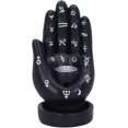 thumbnail image 1 of Nemesis Now Palmistry Backflow Incense Burner (Black) 12cm, 1 of 7